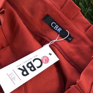 Red/orange tie-up pants